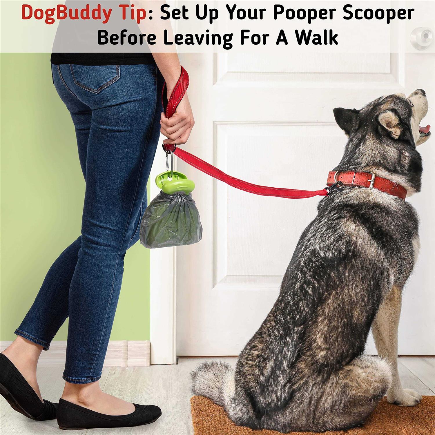 DogBuddy Pooper Scooper, Portable Dog Pooper Scooper, Poop Scoop for Small and - Healthber