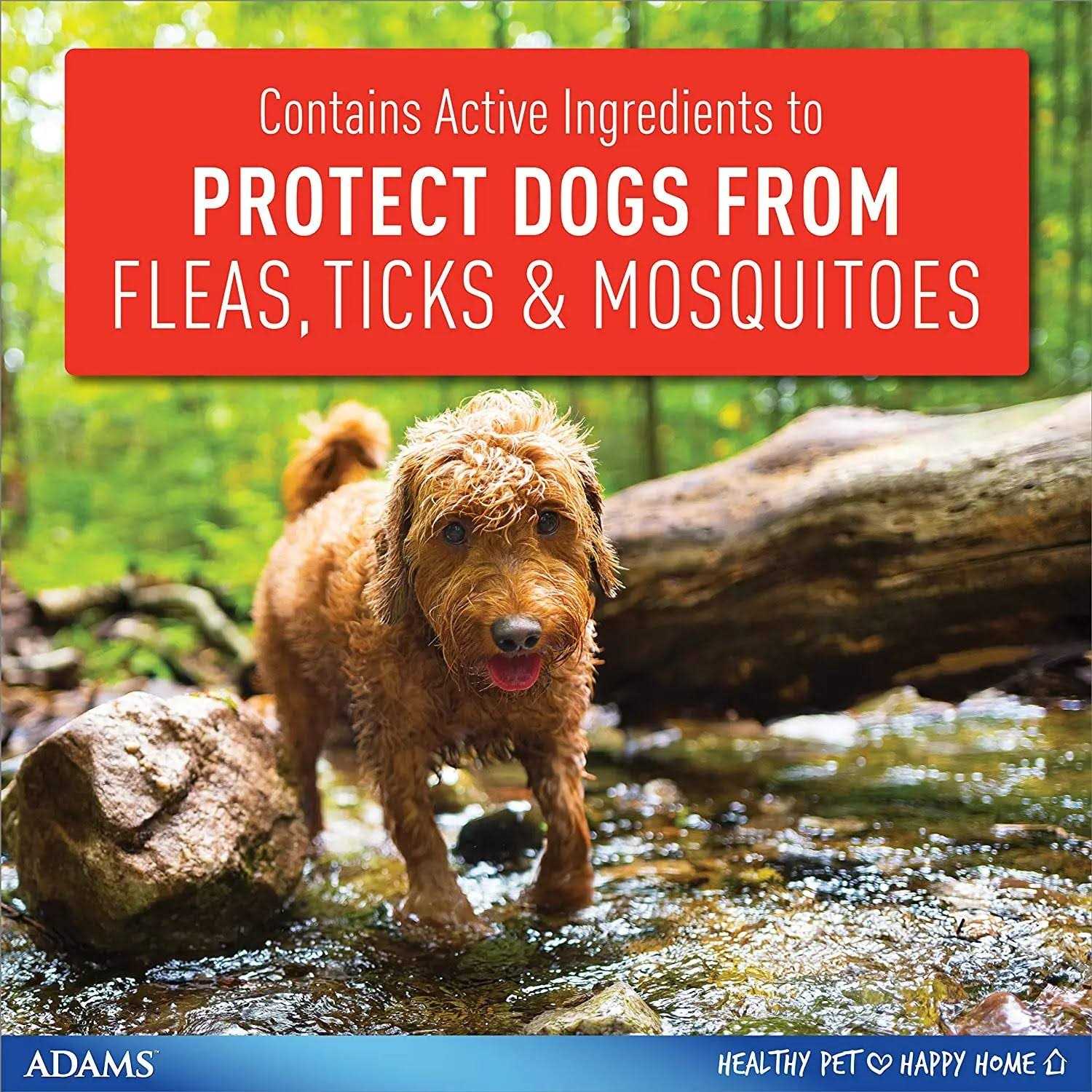 Adams Flea Tick Collar Plus for Dogs Puppies - Healthber