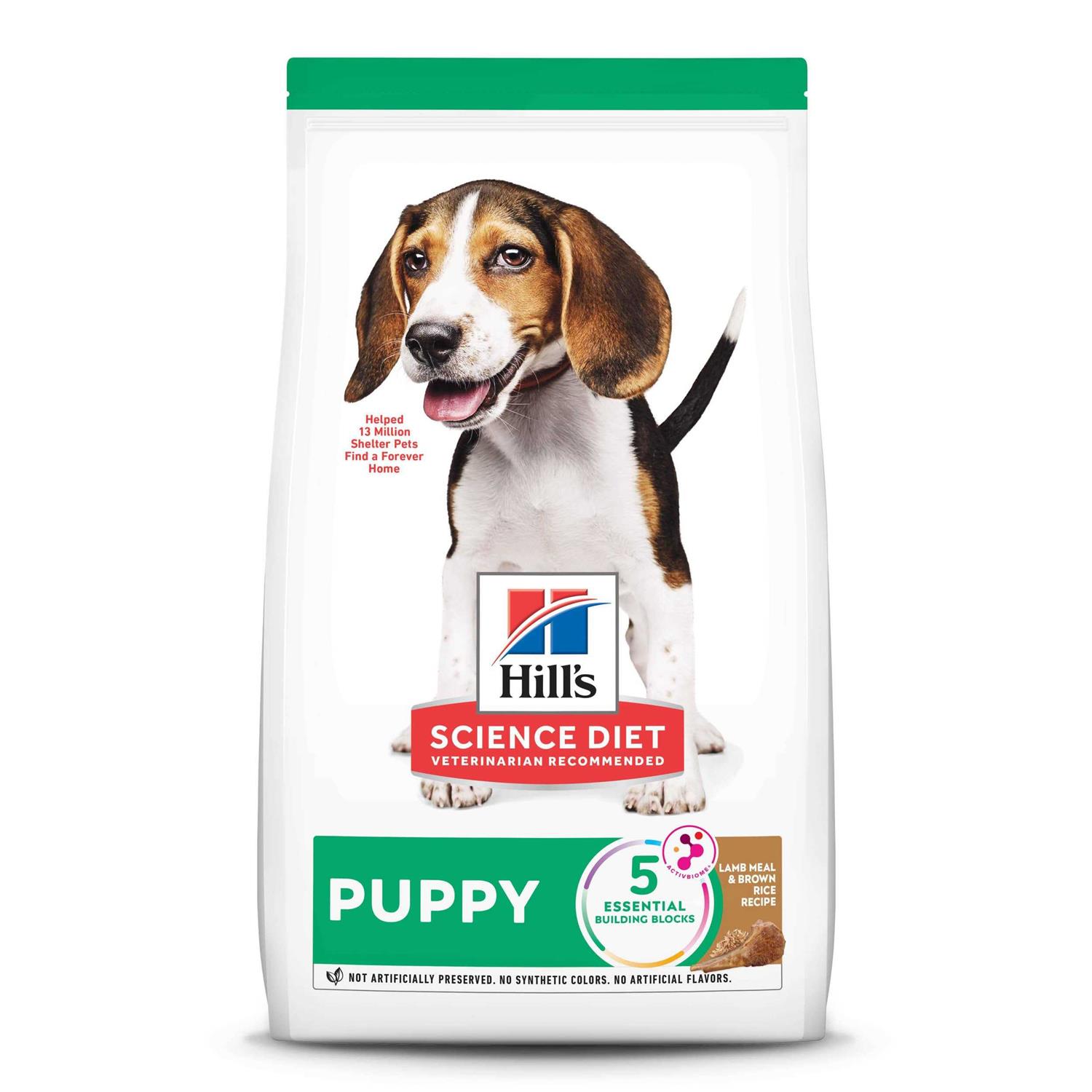 Hill’s Science Diet Puppy Lamb Meal & Brown Rice Recipe Dry Dog Food - Healthber