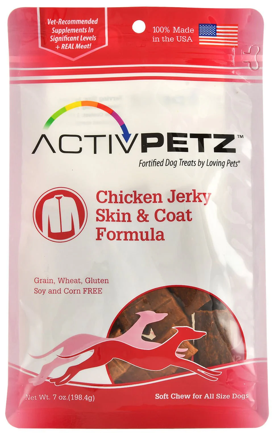 ActivPetz Skin & Coat Jerky Treats - Healthber
