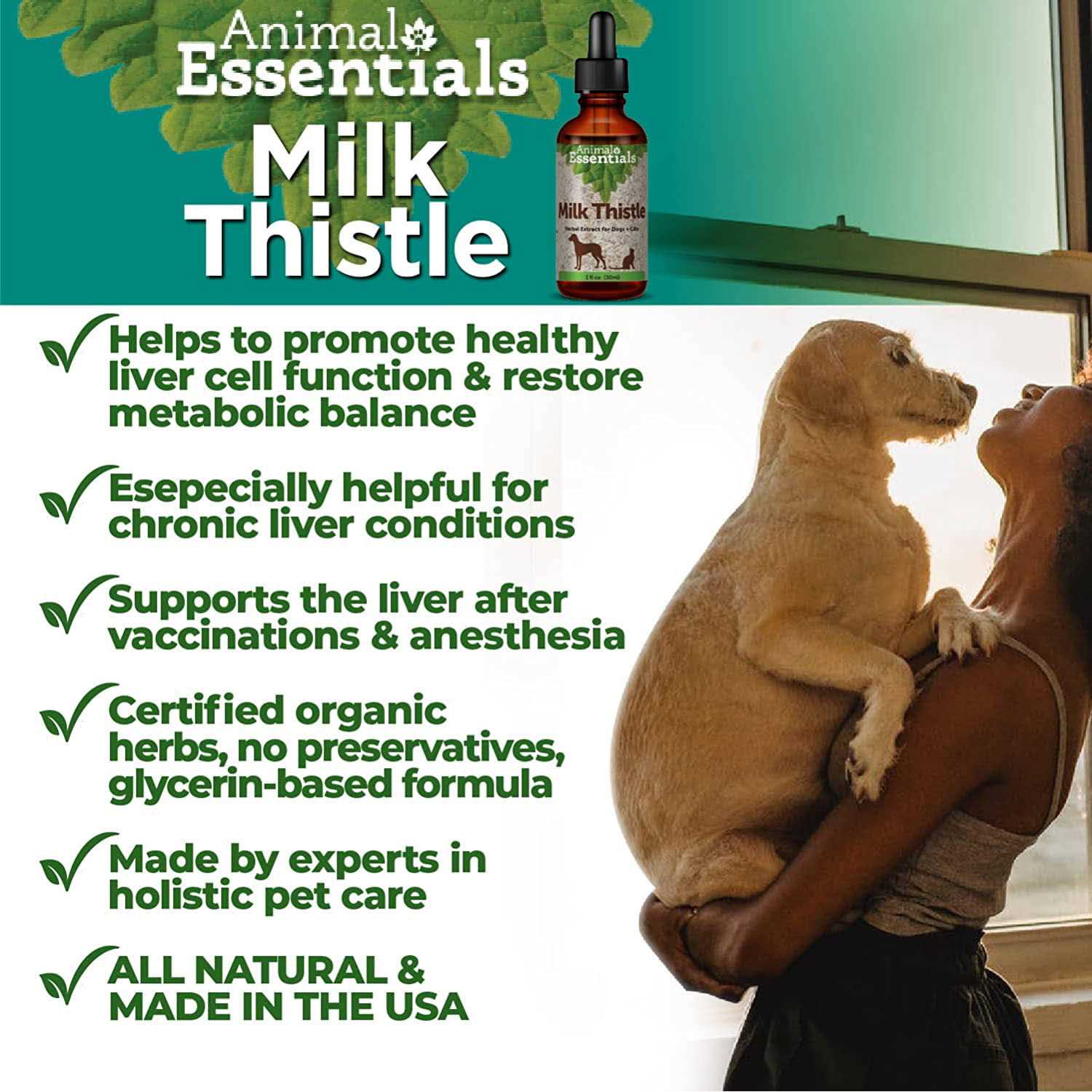 Animal Essentials Milk Thistle - Healthber