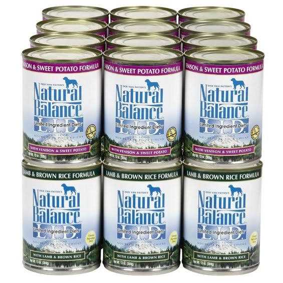 Natural Balance L.I.D. Lamb & Brown Rice Formula Dog Food - Healthber