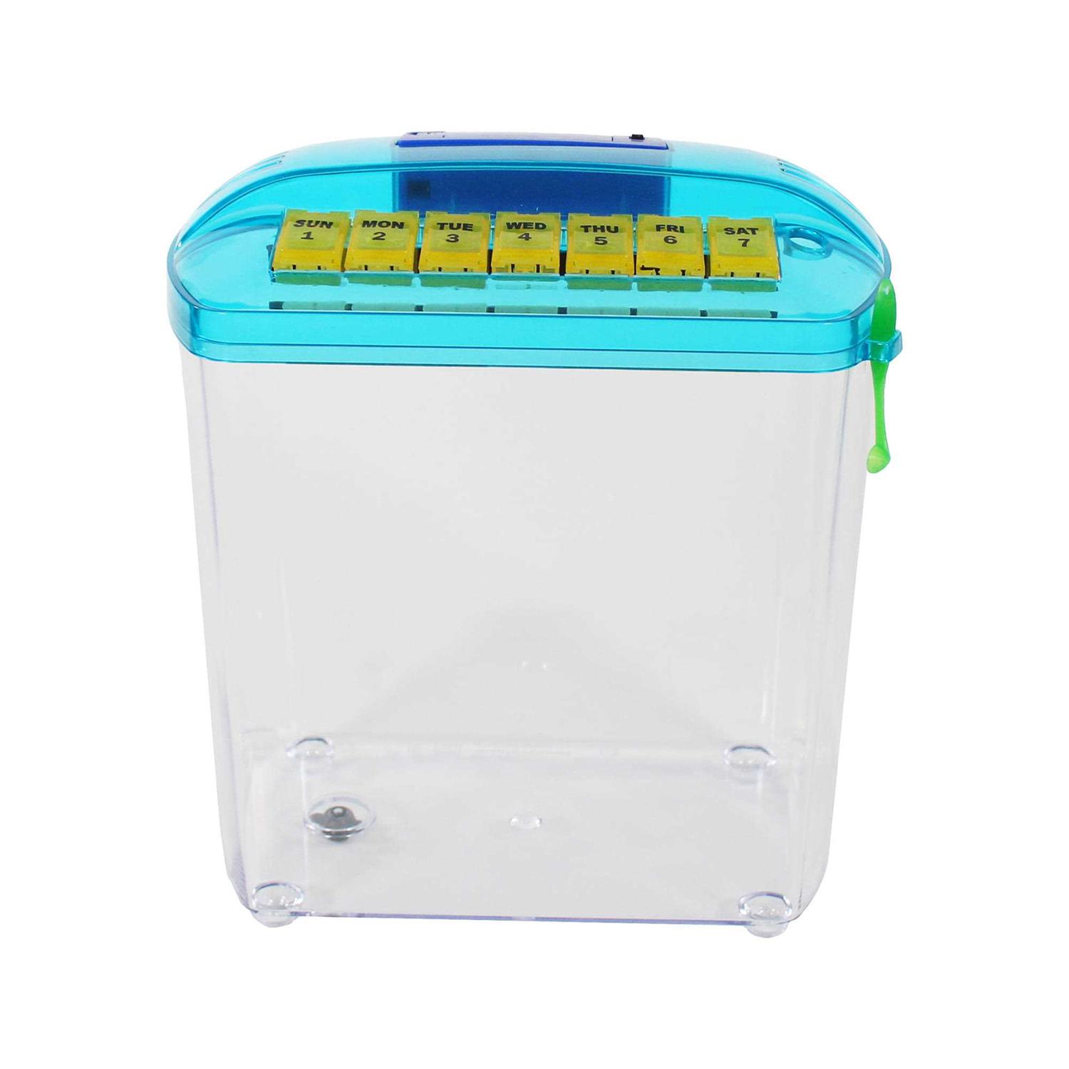 Penn-Plax Baby Shark Rite-Bite Educational Betta Tank - Healthber