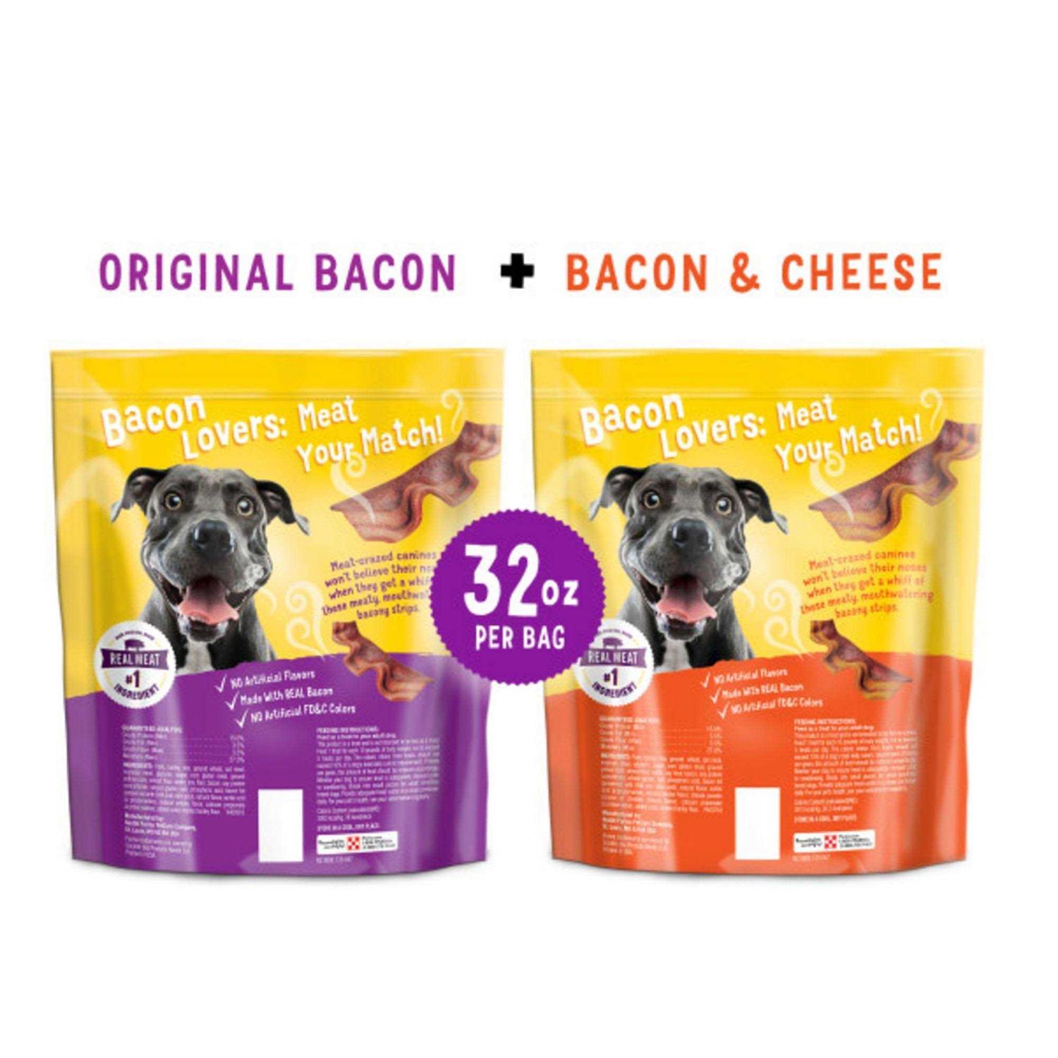 Purina Beggin Strips Bacon Dog Treats - Healthber