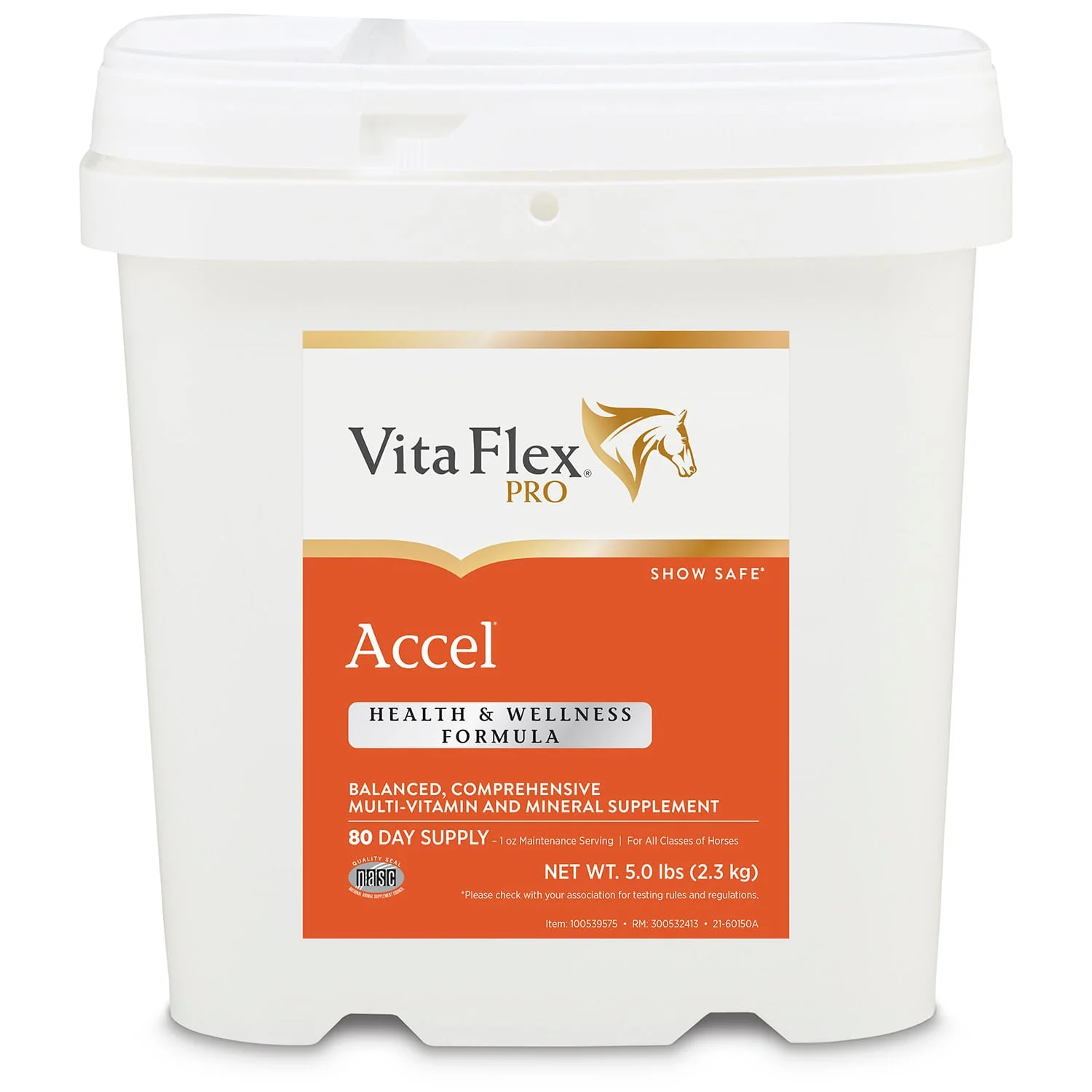 Vita Flex Pro Accel Health & Wellness Formula, Supplement for Horses - Healthber
