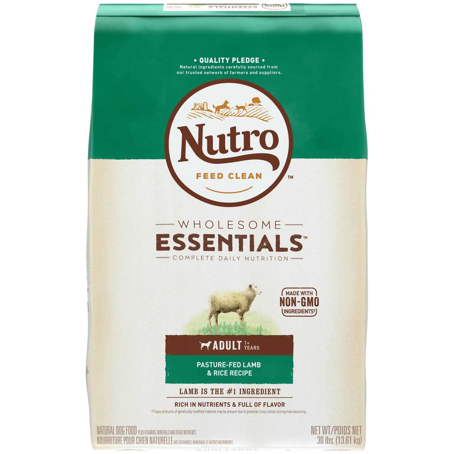 Nutro Natural Choice Adult Lamb & Rice Dry Dog Food - Healthber