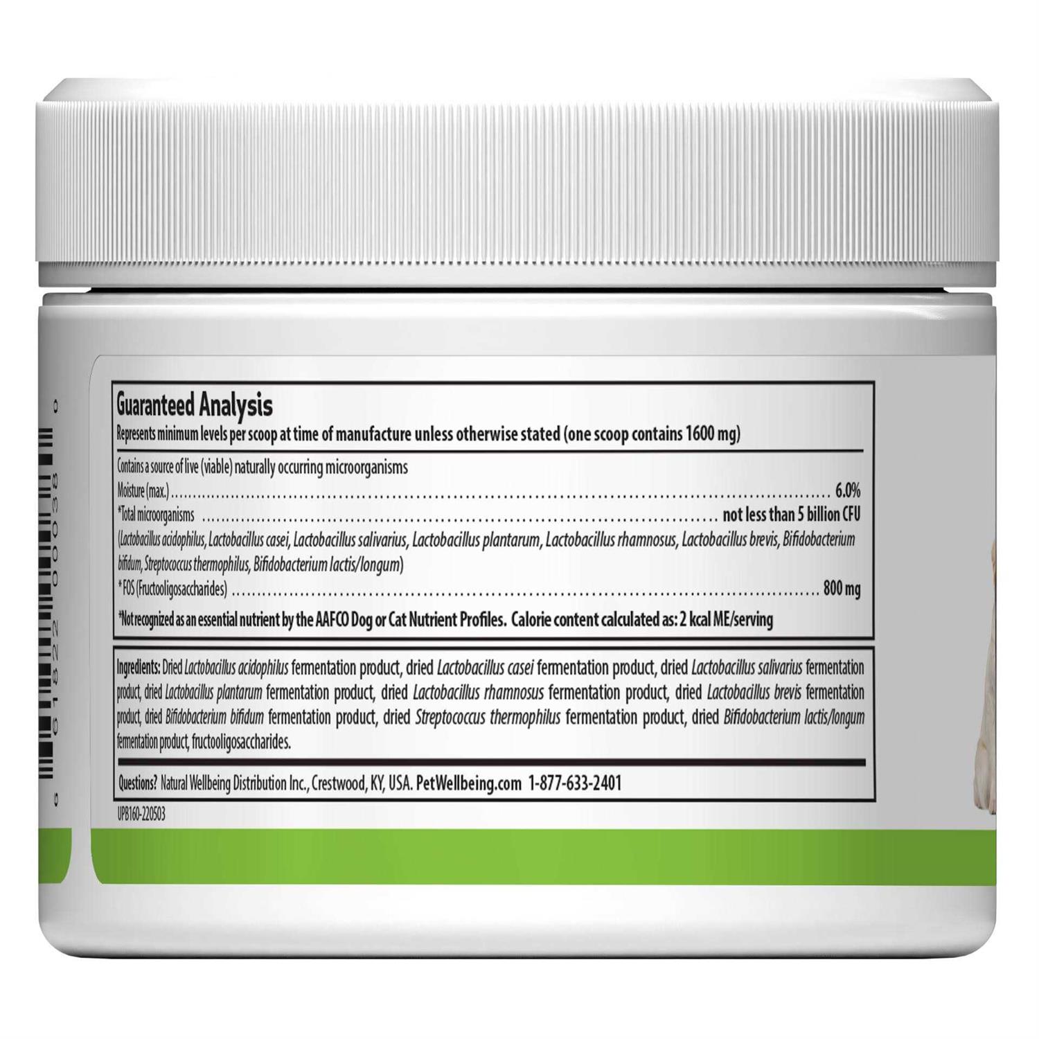 Pet Wellbeing Ultimate Probiotic 9 Strains for Dogs & Cats - Healthber