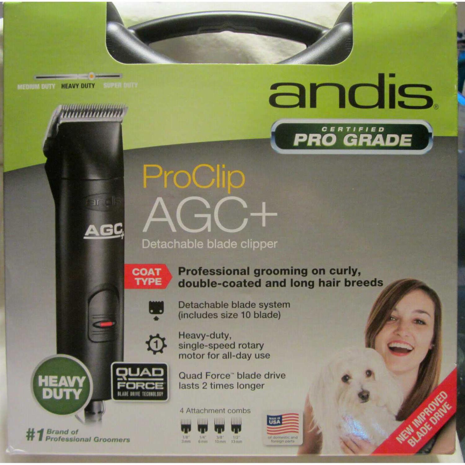 Andis Proclip AGC Pet Dog Detachable Blade Clipper - Healthber