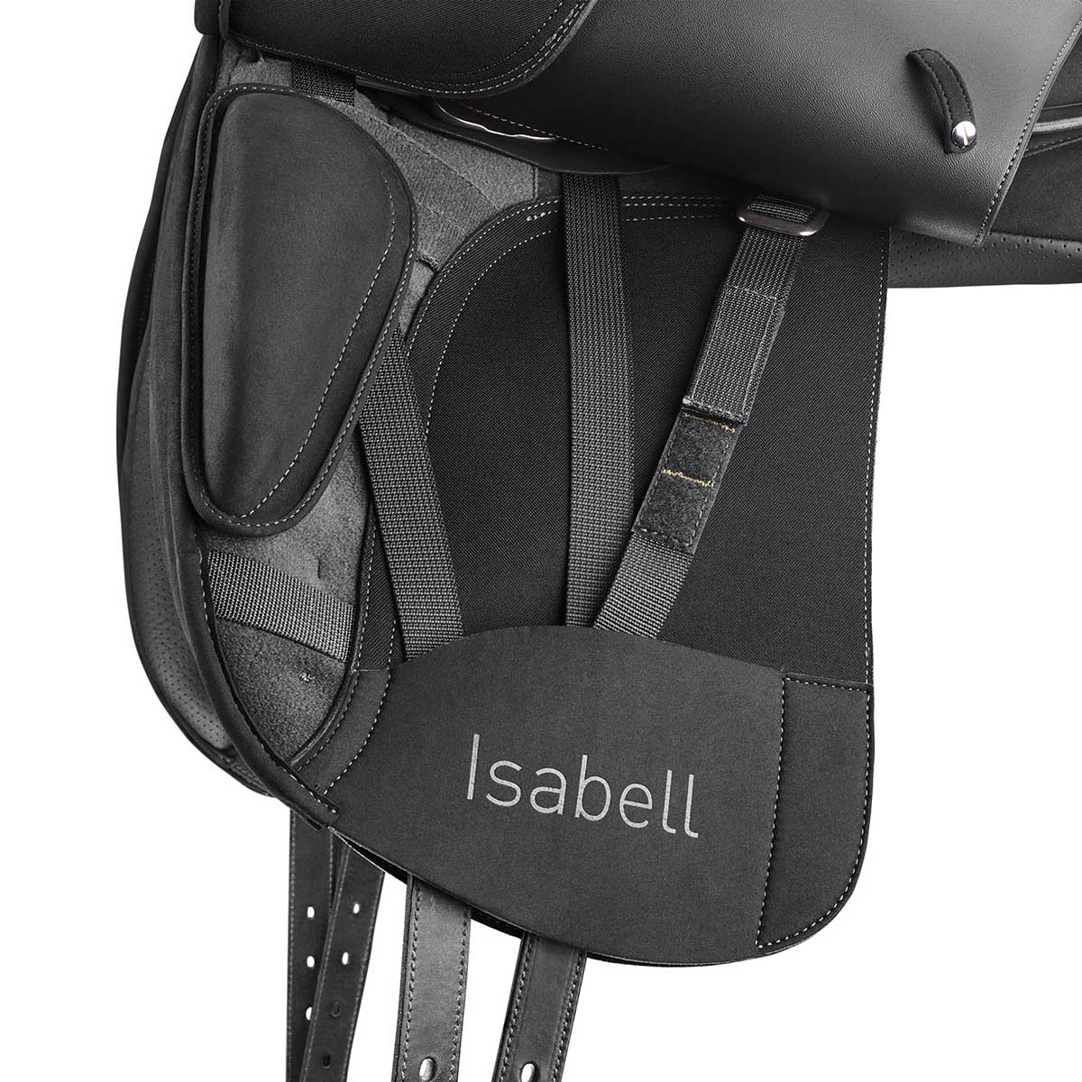 Wintec Isabell Dressage Saddle, Black - Healthber