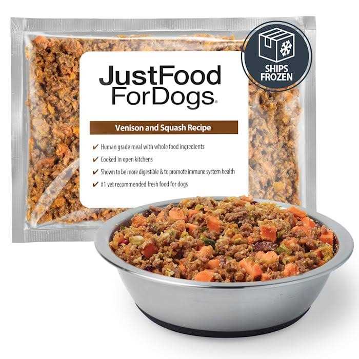 JustFoodForDogs Frozen Fresh Dog Food, Complete Meal or Dog Food Topper - Healthber