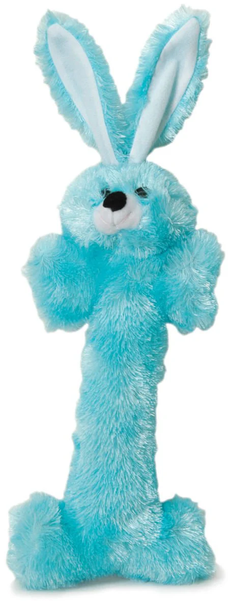 Plush Bunny Bone Dog Toys with Squeakers, 14
