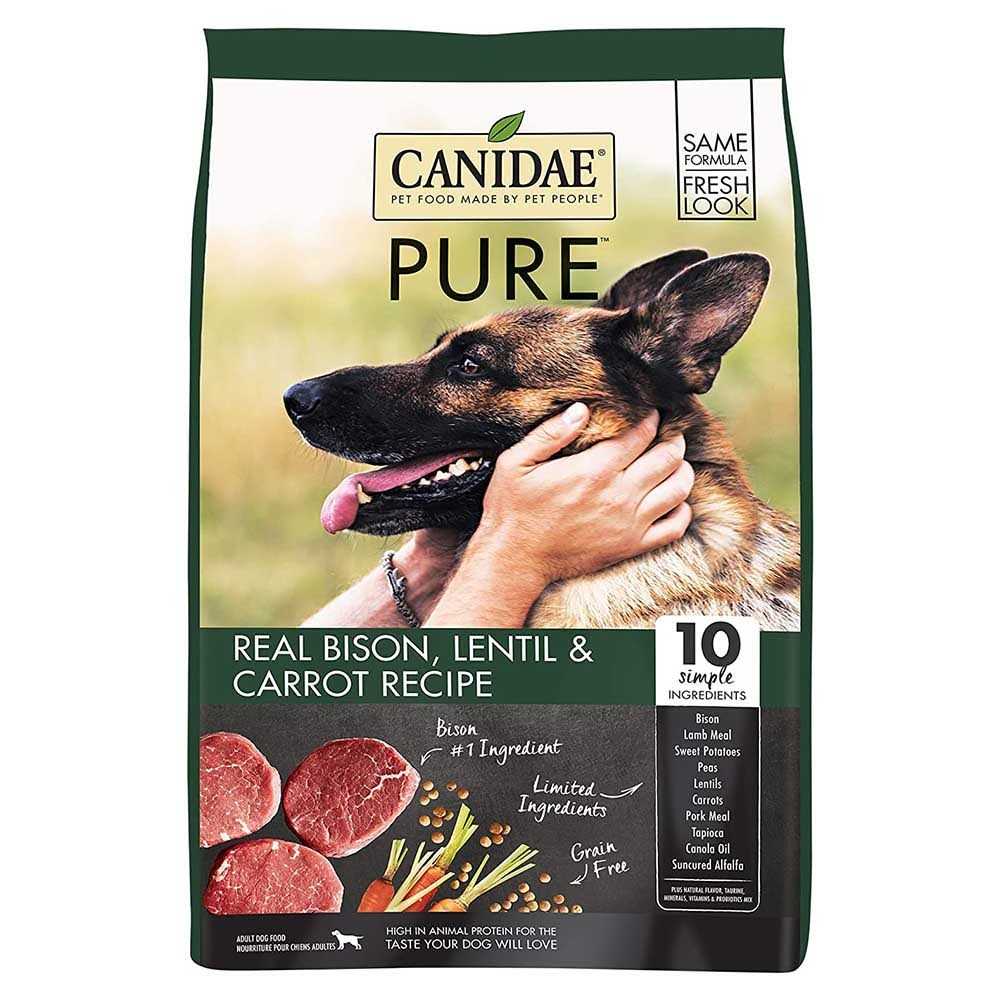 Canidae Grain Free Pure Bison Dry Dog Food - Healthber