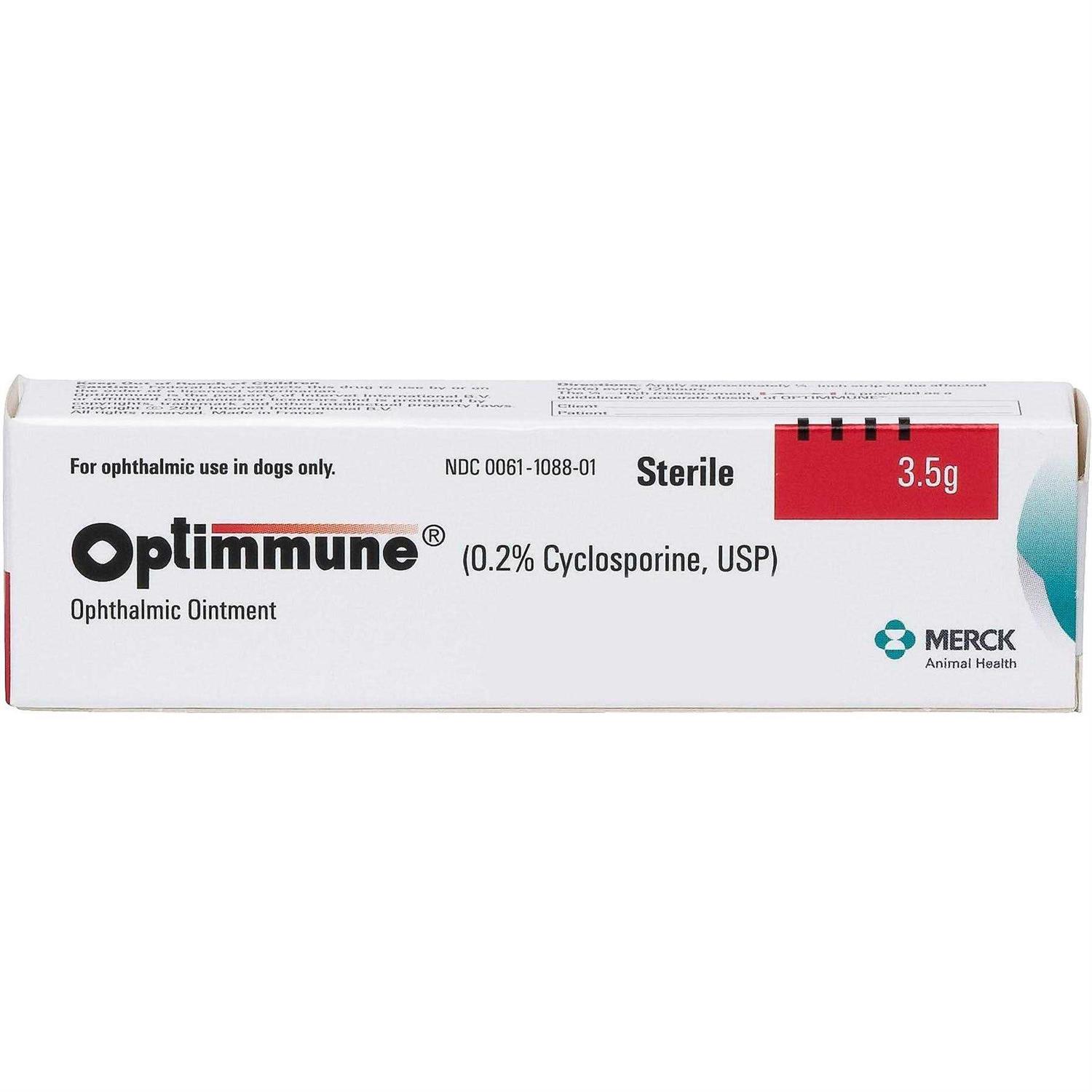 Optimmune Ophthalmic Ointment for Dogs - Healthber