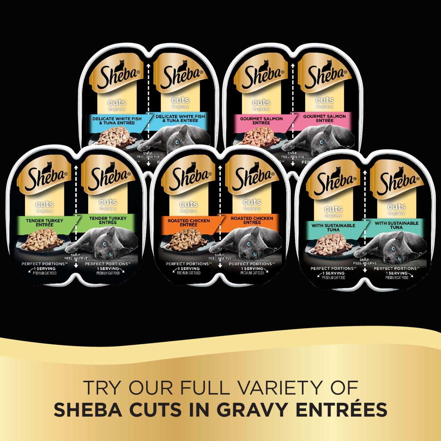 Sheba Perfect Portions Cuts in Gravy - Healthber