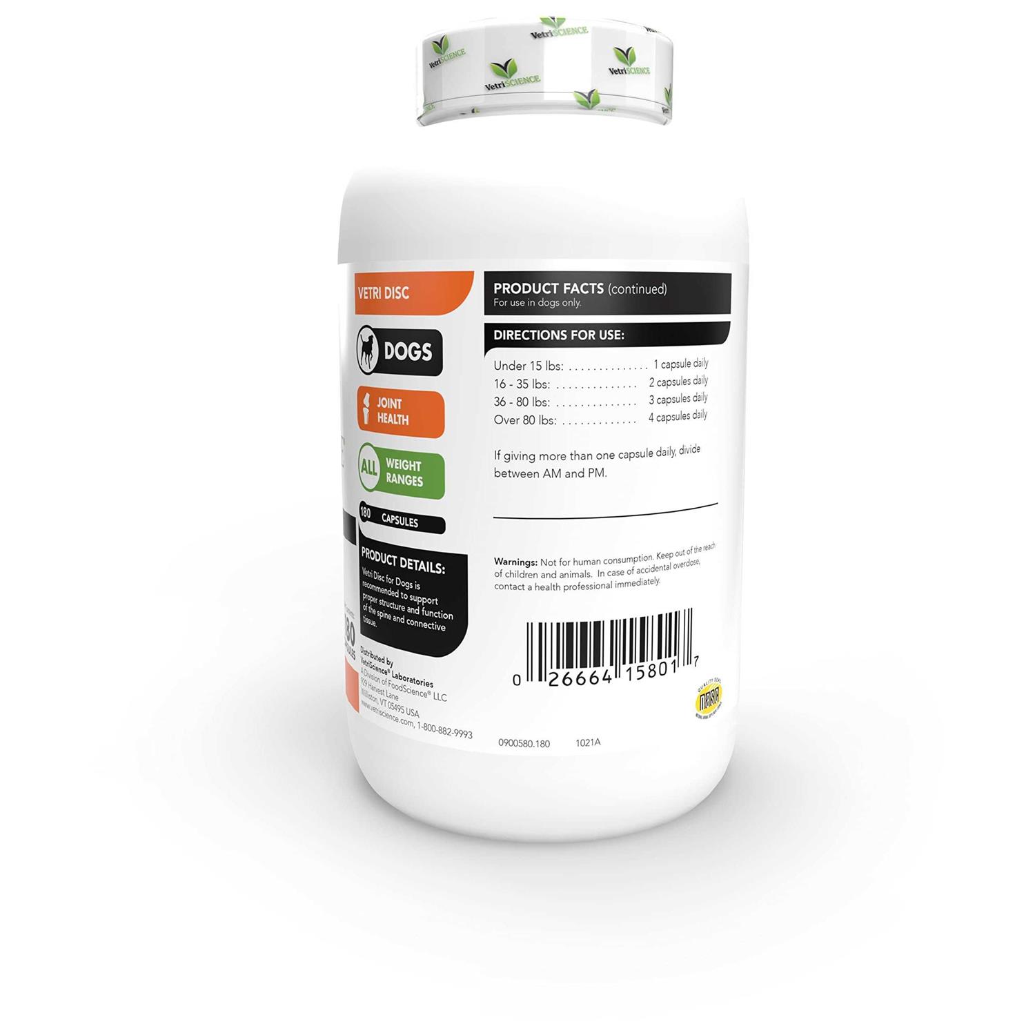 VetriScience Vetri-Disc Back Support for Dogs - Healthber