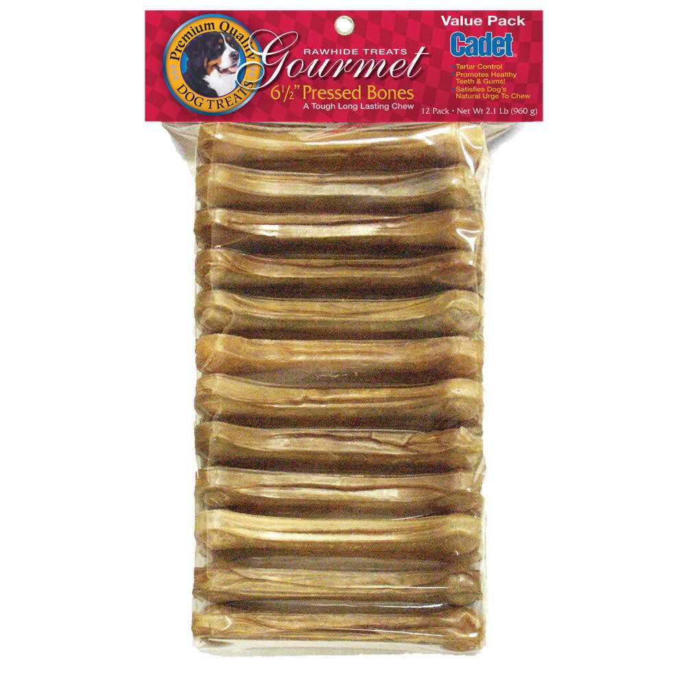 Cadet Pressed Rawhide Bones - Healthber