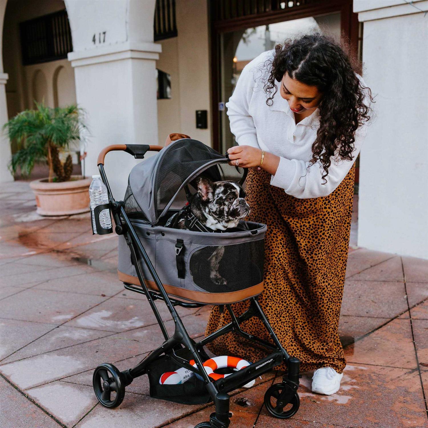 Wonderfold P2 Pet Stroller - Healthber