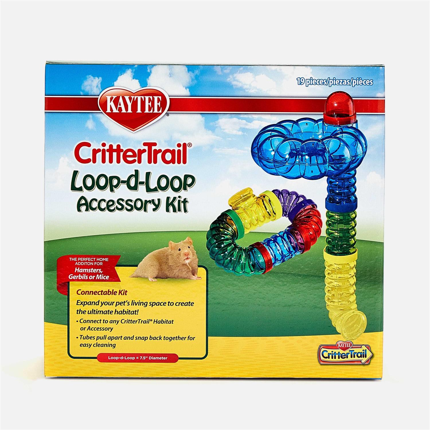 Kaytee CritterTrail Loop D Loop Accessory Kit - Healthber