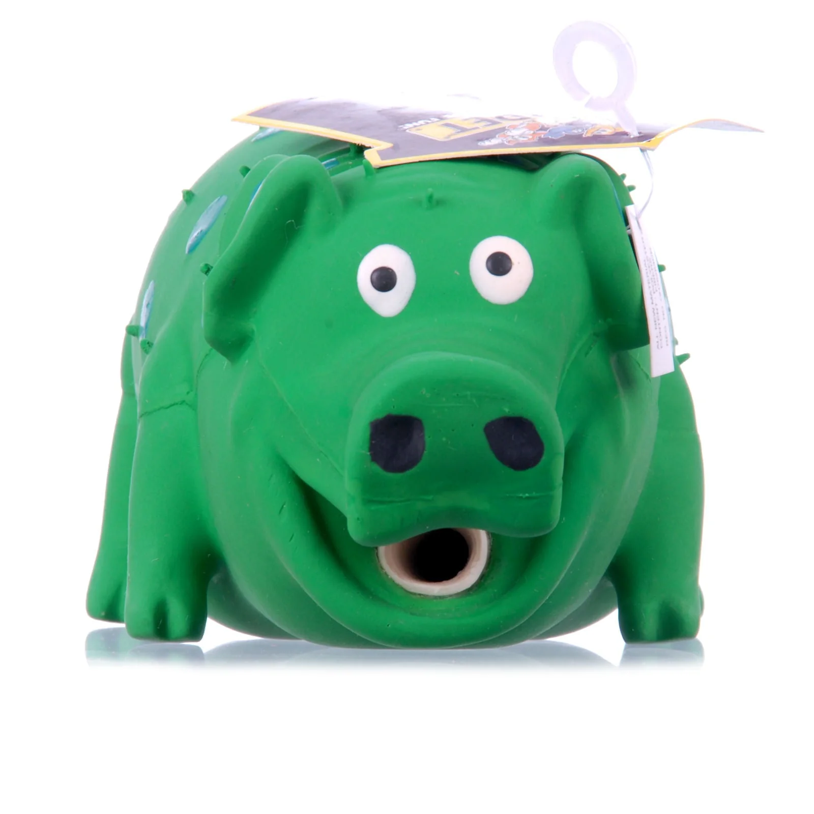 Globlets Stuffed Latex Pig Dog Toy - Healthber