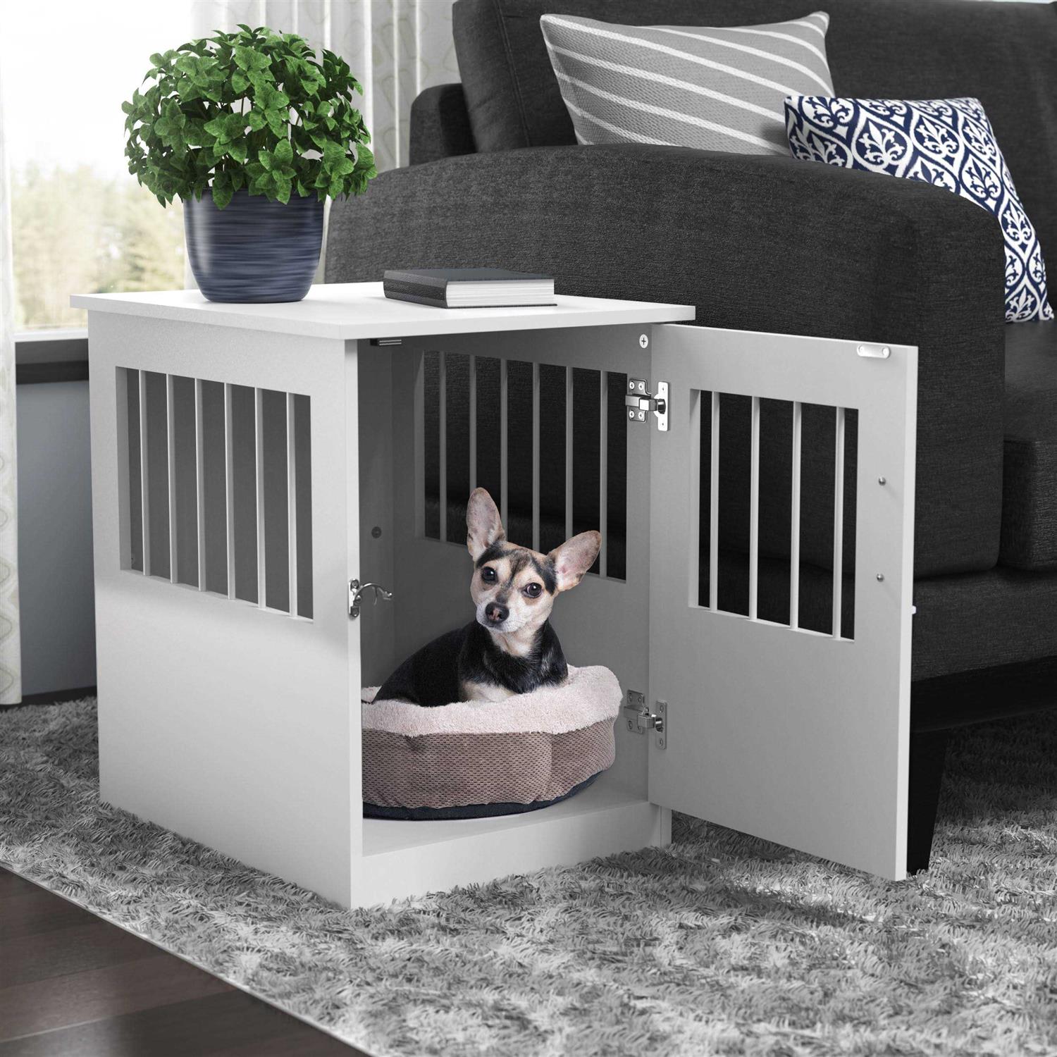 ClosetMaid End Table and Pet Crate - Healthber