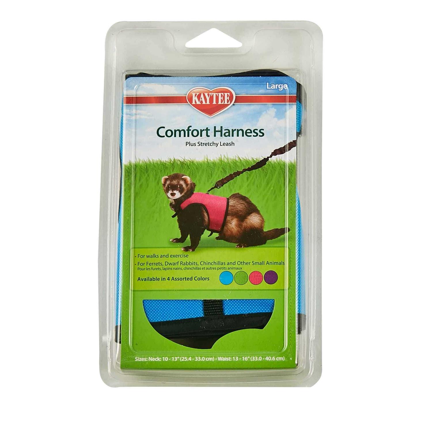 Kaytee Comfort Harness Stretchy Leash - Healthber