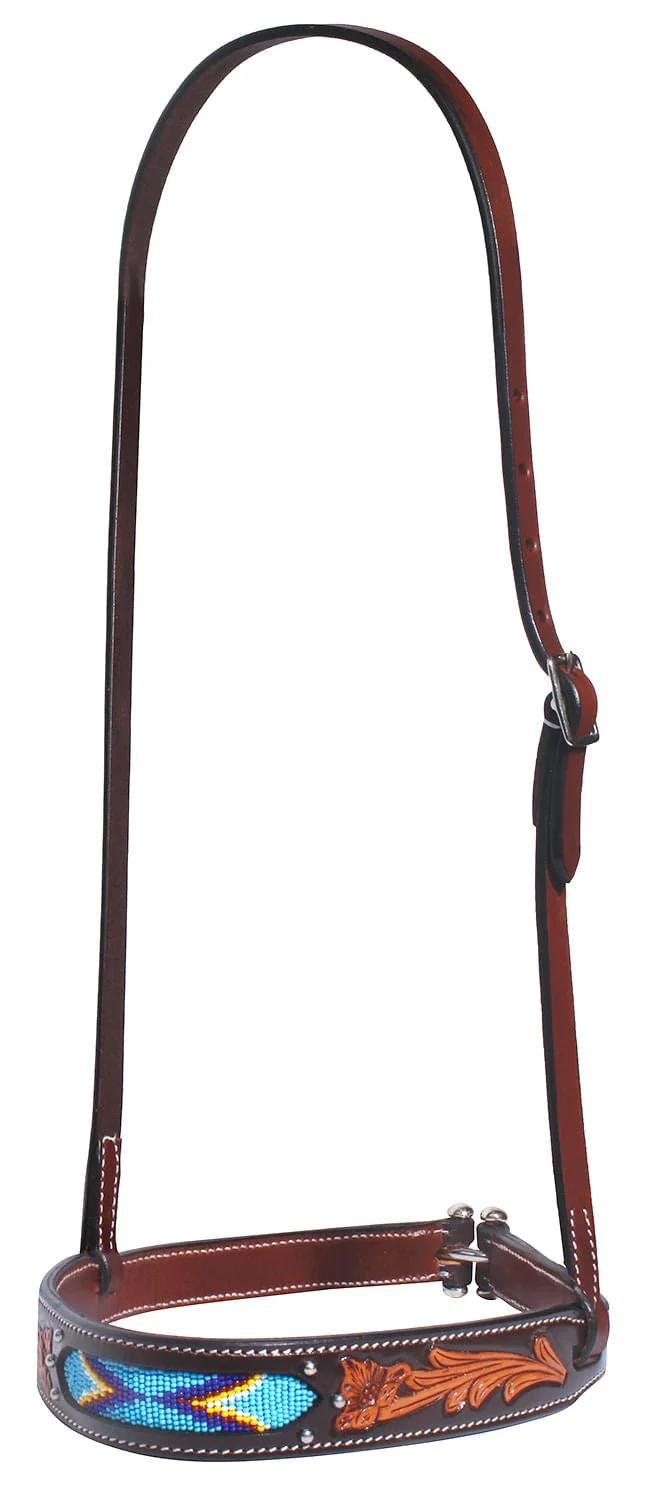 Professional's Choice Beaded Tiedown Noseband - Healthber