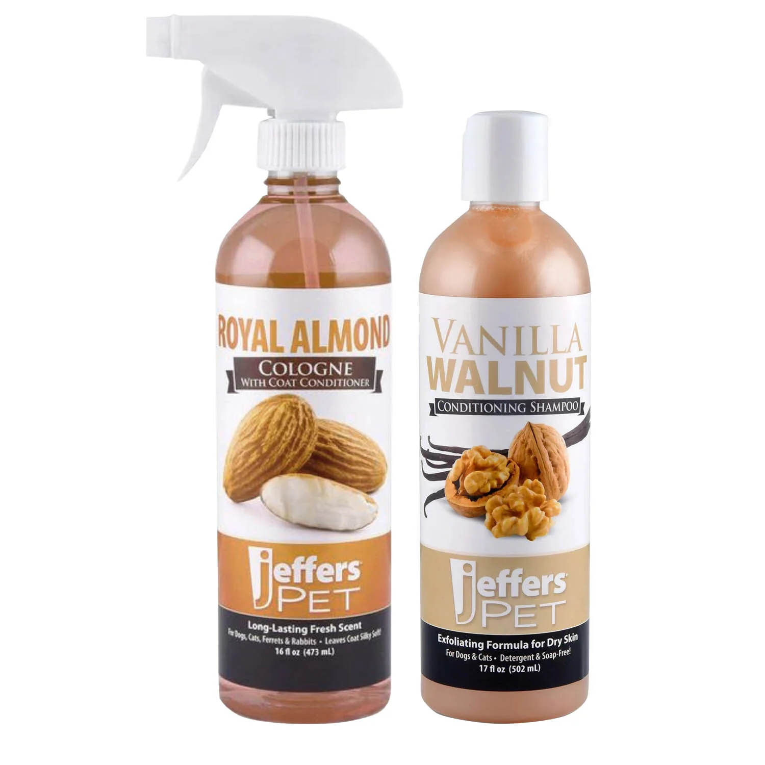 Nutty Dog Pet Shampoo & Cologne, 2 Piece Kit - Healthber