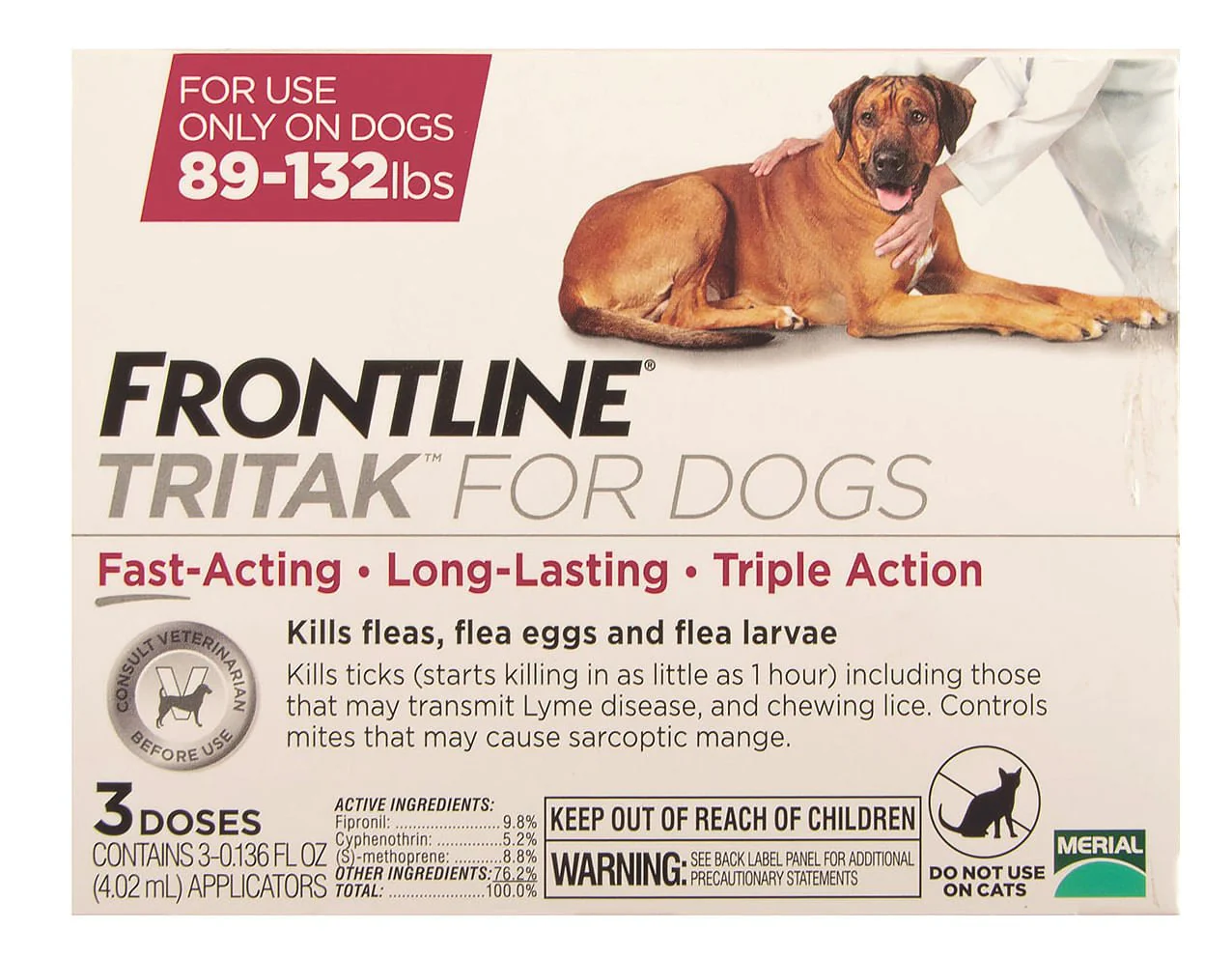 Frontline Tritak Dog/Puppy, 3 Month - Healthber