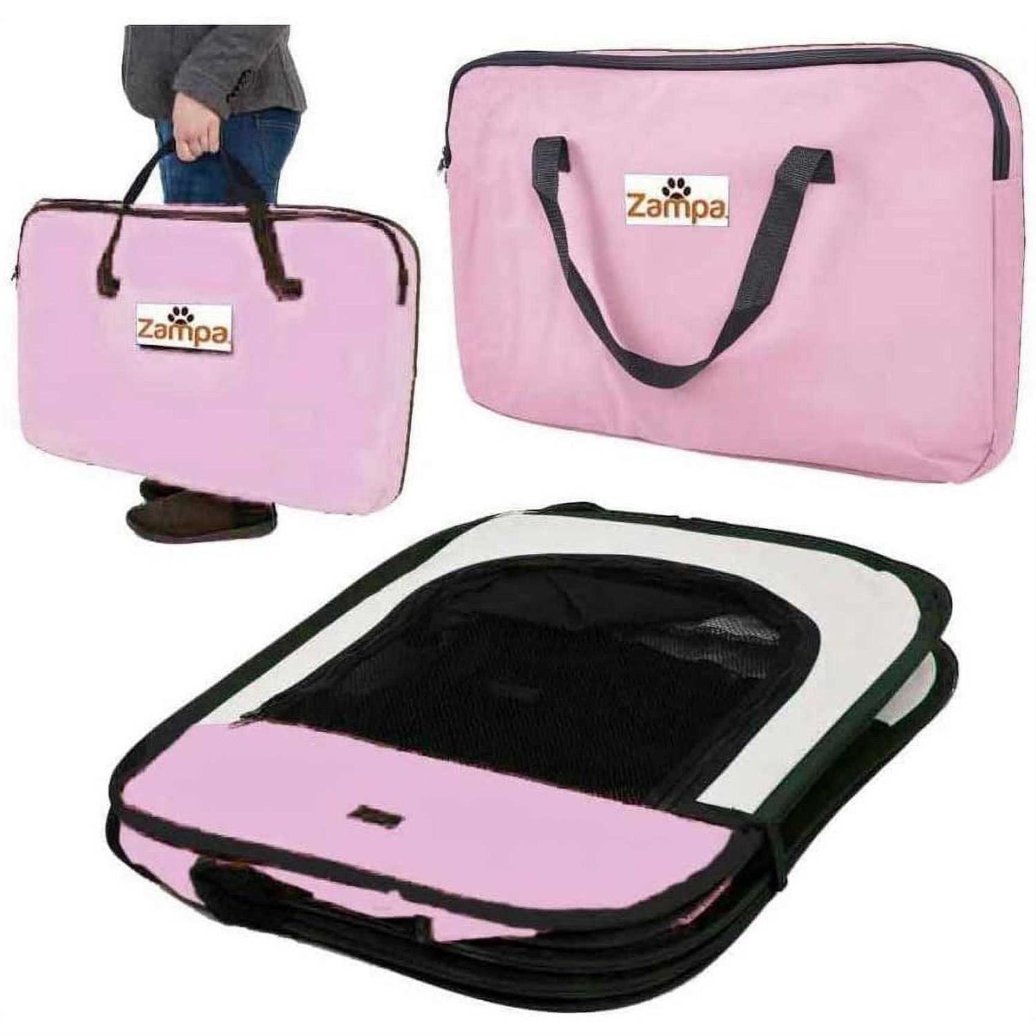 Zampa Portable Foldable Pet Playpen Exercise Pen Kennel - Healthber