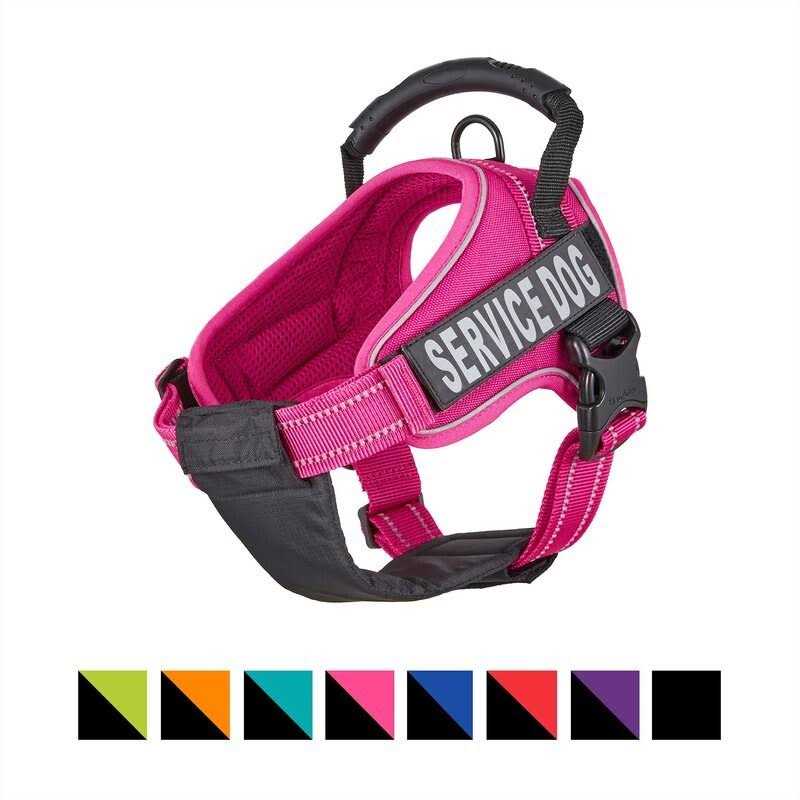 Chai’s Choice Premium Service Dog Vest Service Dog Harness with Reflective Service Dog Patches and Sturdy Handle Dogs - Healthber