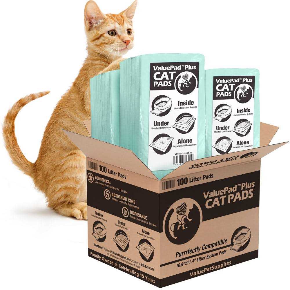 ValuePad Plus Cat Litter Pads 16.9×11.4 Inch - Healthber
