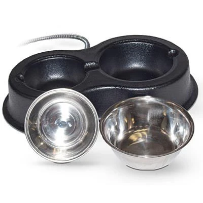 K&H Thermo-Kitty Cafe Heated Double Diner - Healthber