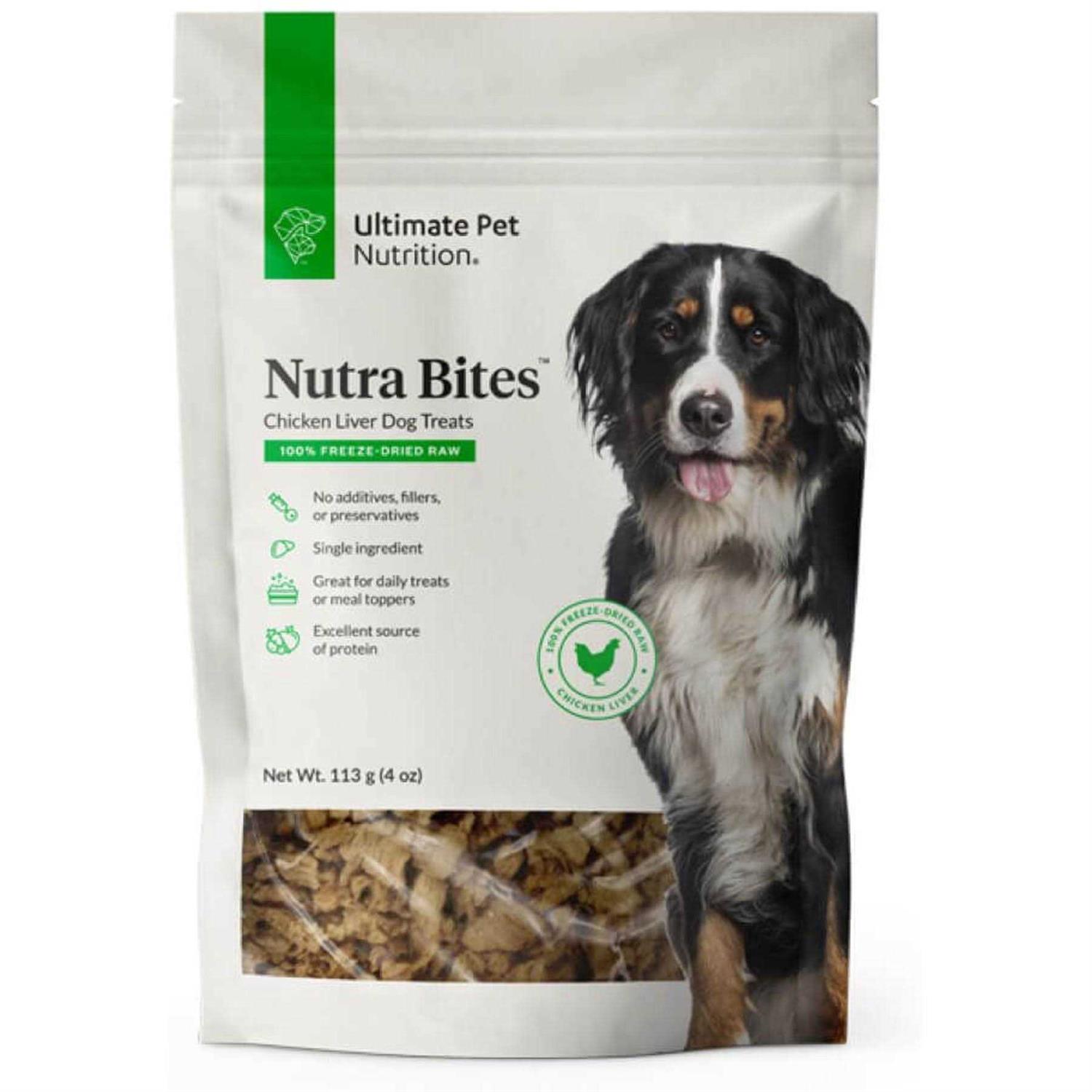 Ultimate Pet Nutrition Nutra Bites Liver Freeze-Dried Dog Treats - Healthber