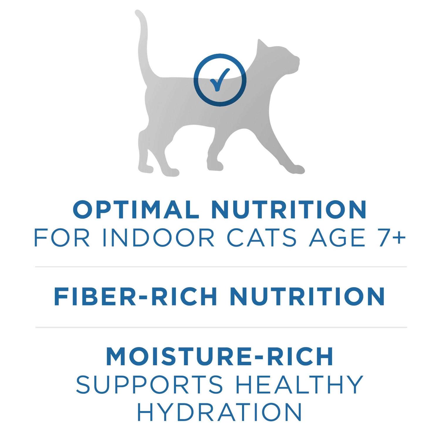 Purina ONE Chicken & Ocean Vibrant Maturity 7+ Wet Cat Food - Healthber