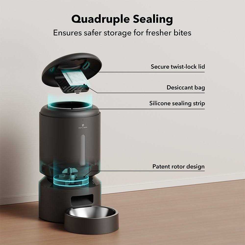 PETLIBRO Granary WiFi 2.4g & 5G Automatic Cat & Dog Feeder - Healthber