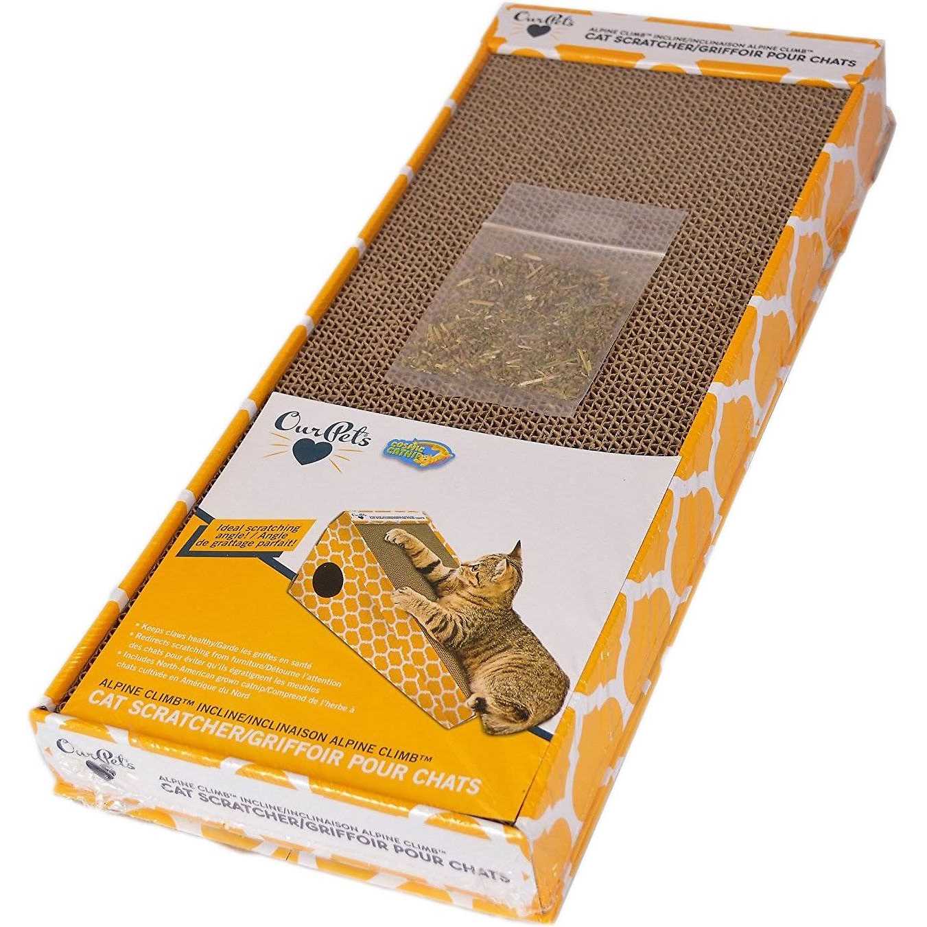 OurPets Cosmic Alpine Incline Cat Scratcher - Healthber