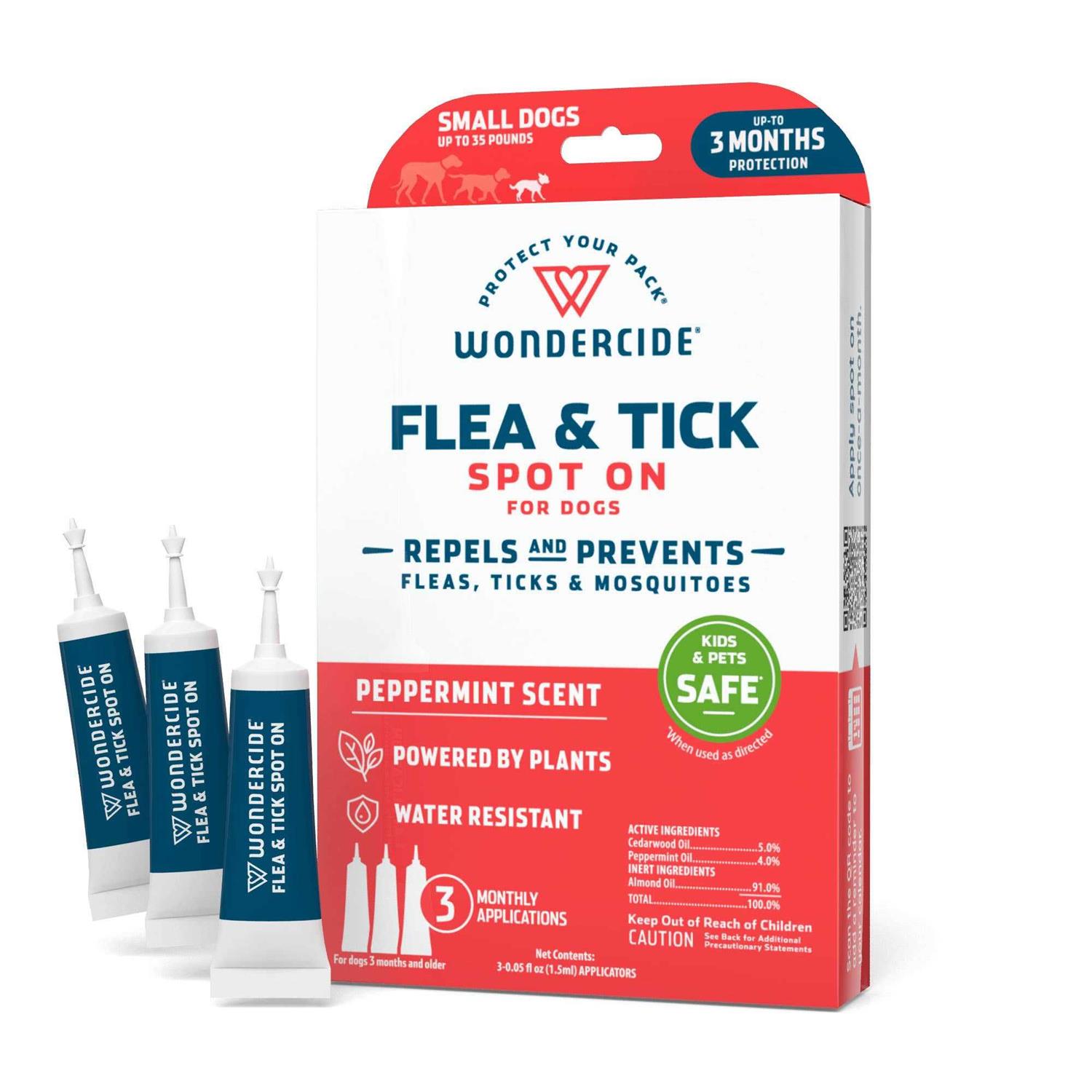 Wondercide Flea & Tick Spot On for Dogs - Healthber