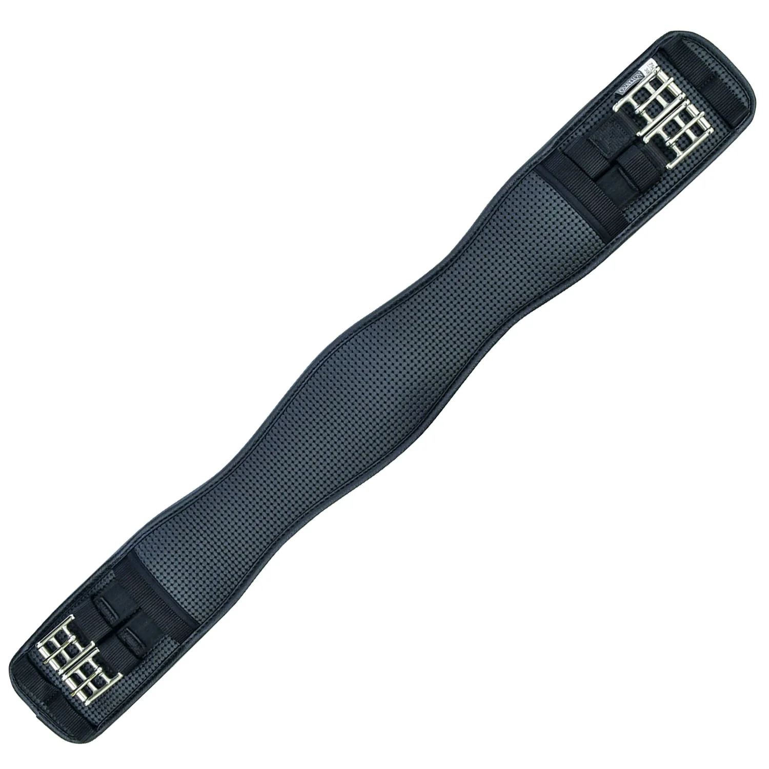 Ovation Airform Dressage Girth, Black - Healthber