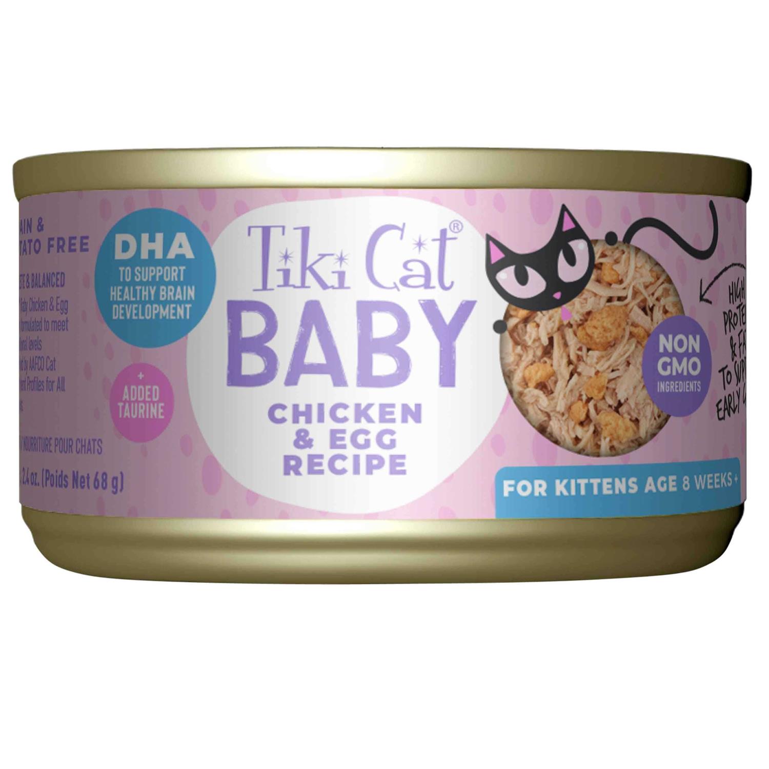 Tiki Cat Baby Chicken & Egg - Healthber