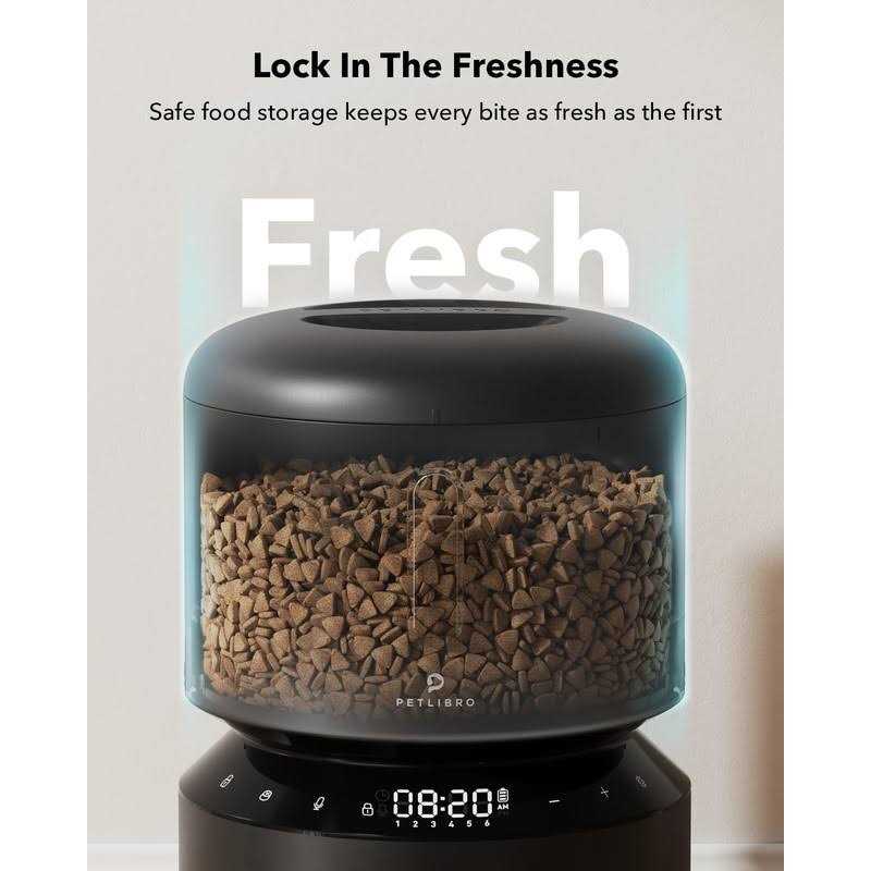 PETLIBRO Automatic Cat Feeder Pet Dry Food Dispenser Triple Preservation - Healthber
