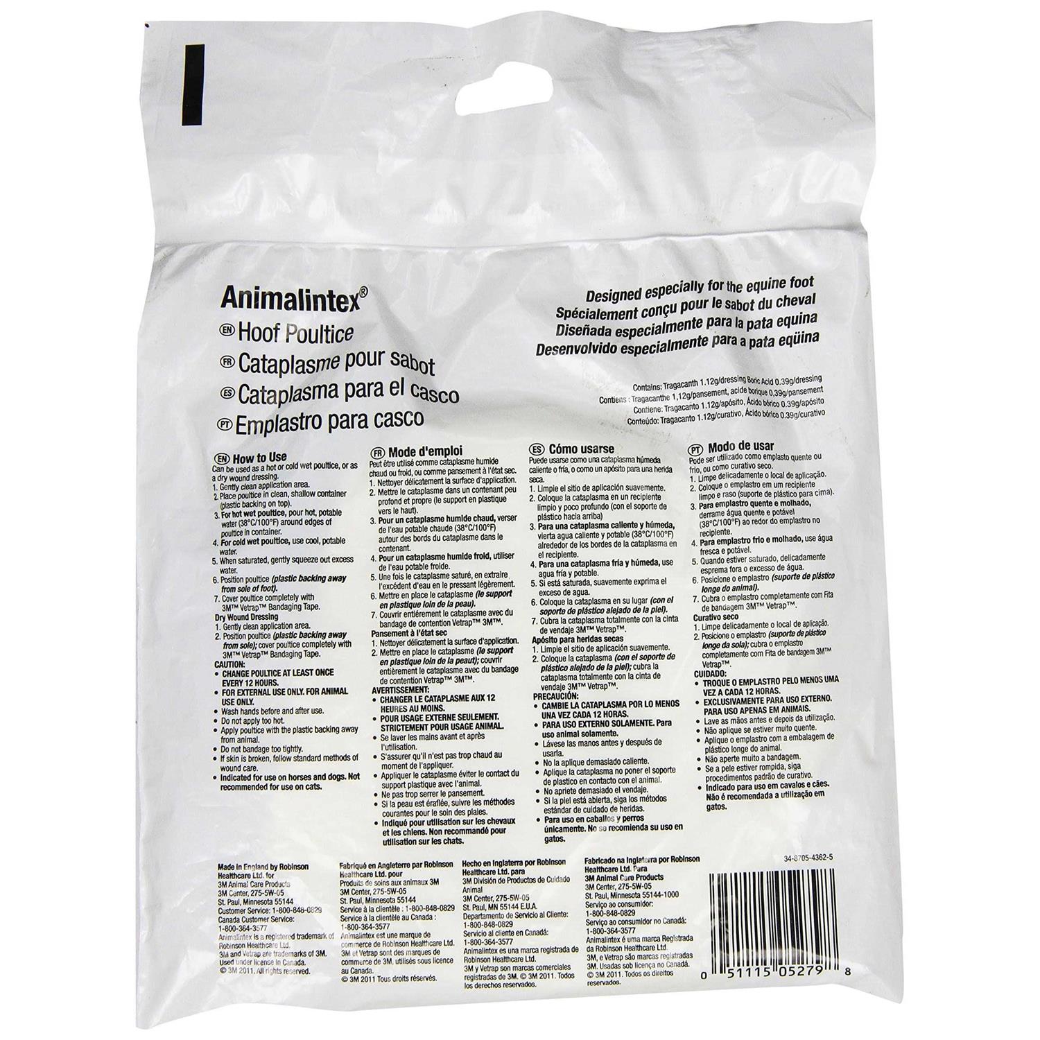 3M Animalintex Hoof Poultice - Healthber