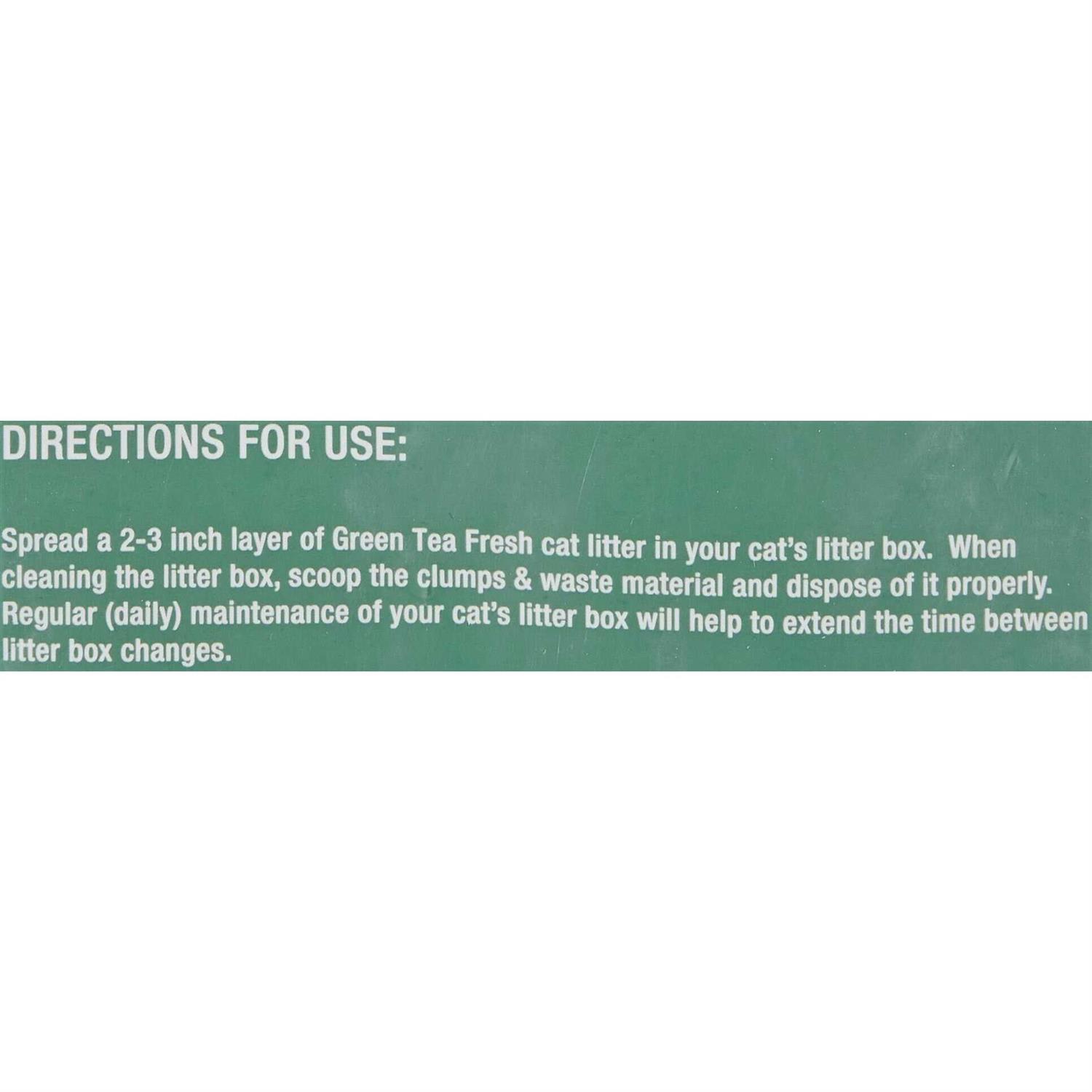 Next Gen Pet Products Green Tea Fresh Cat Litter - Healthber
