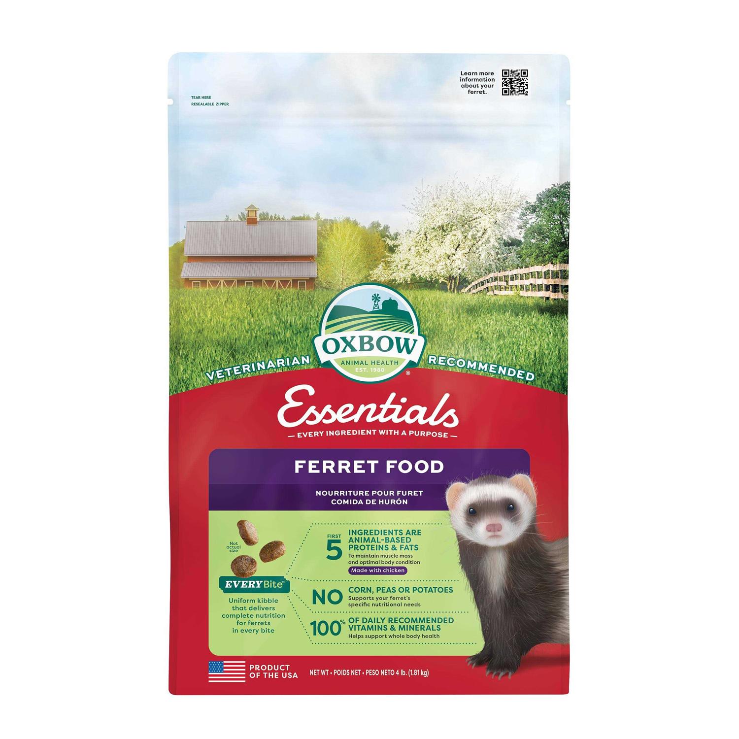 Oxbow Essentials Ferret Food - Healthber