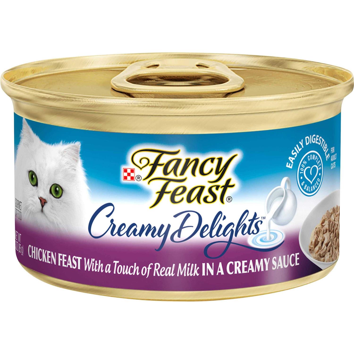 Purina Fancy Feast Creamy Delights Feast Wet Cat Food - Healthber