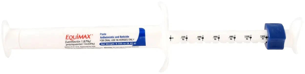 Equimax Horse Wormer Paste, Apple Flavored - Healthber