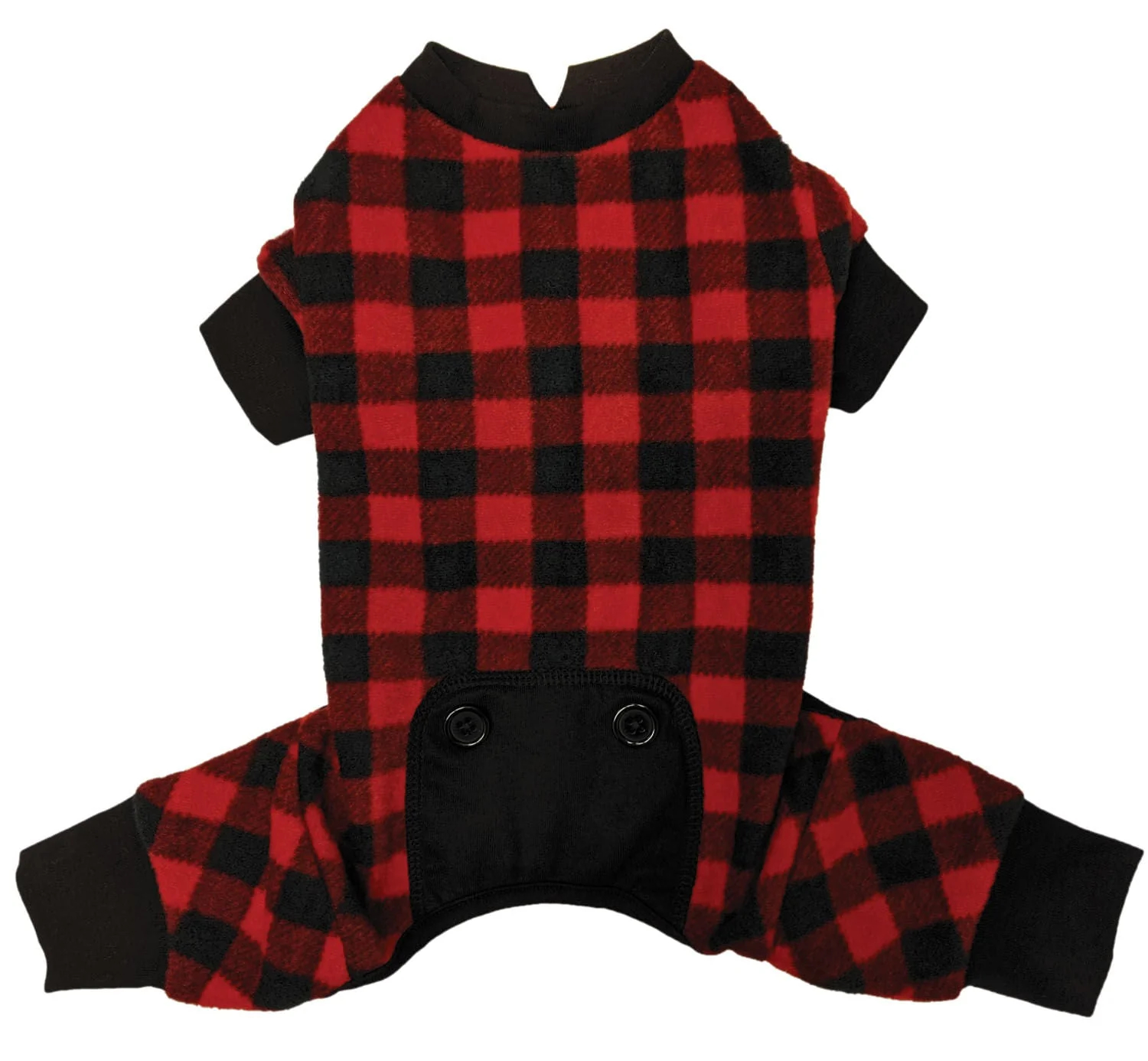 Buffalo Plaid Dog Pajamas - Healthber