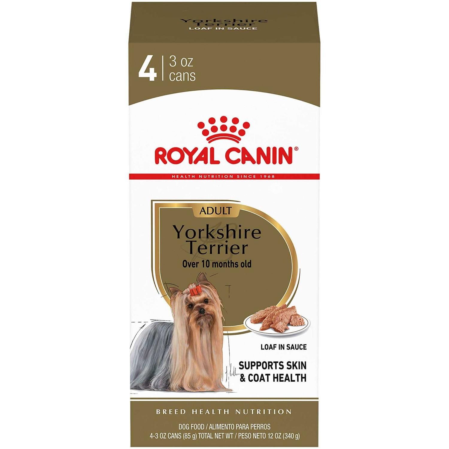Royal Canin Breed Health Nutrition Yorkshire Terrier Adult Wet Dog Food – - Healthber