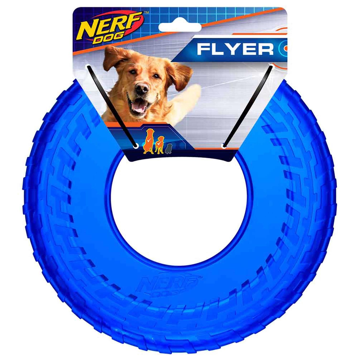 Nerf Dog Flyer Tire Dog Toy - Healthber