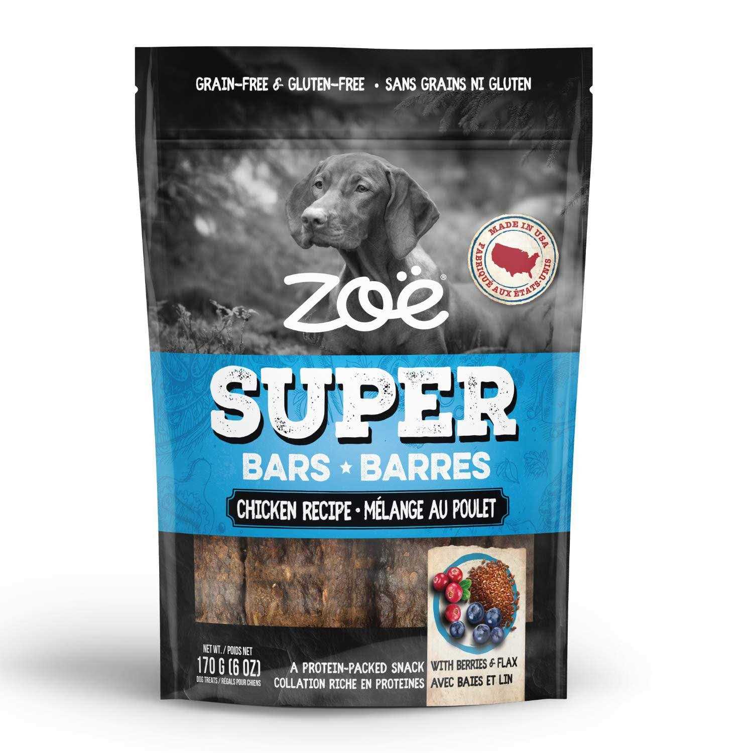Zoe Beef Recipe Super Bars Dog Treats - Healthber