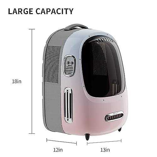 PETKIT Cat Backpack Carrier with Inbuilt Fan & Light - Healthber